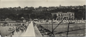 Molo nord anni '50 con trabocchi non più esistenti