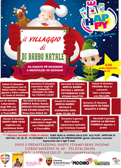 villaggio babbo natale ascoli
