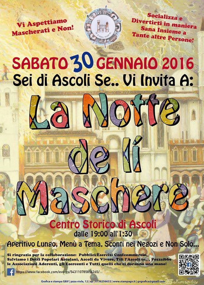 la notte de li maschere