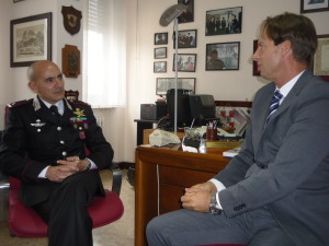 sindaco e generale Sirimarco