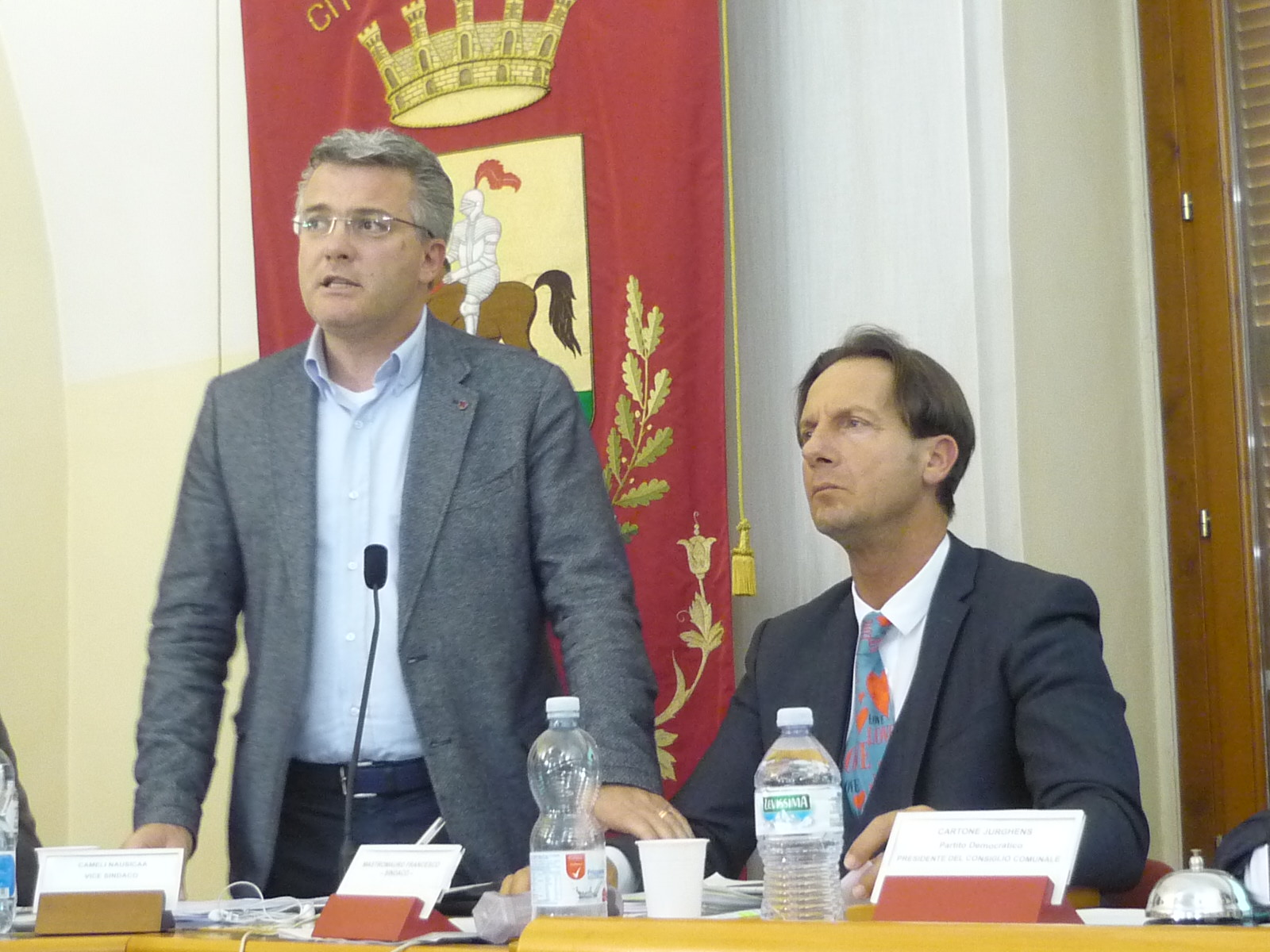 sindaco e assessore dino pepe