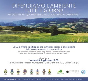 Invito conferenza stampa campagna Tetra Pak