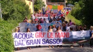 difesa acqua gran sasso