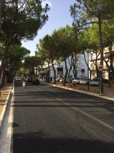 viale orsini riaperta al traffico dopo gli interventi