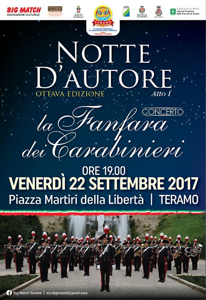 NOTTE D'AUTORE 2017 TERAMO