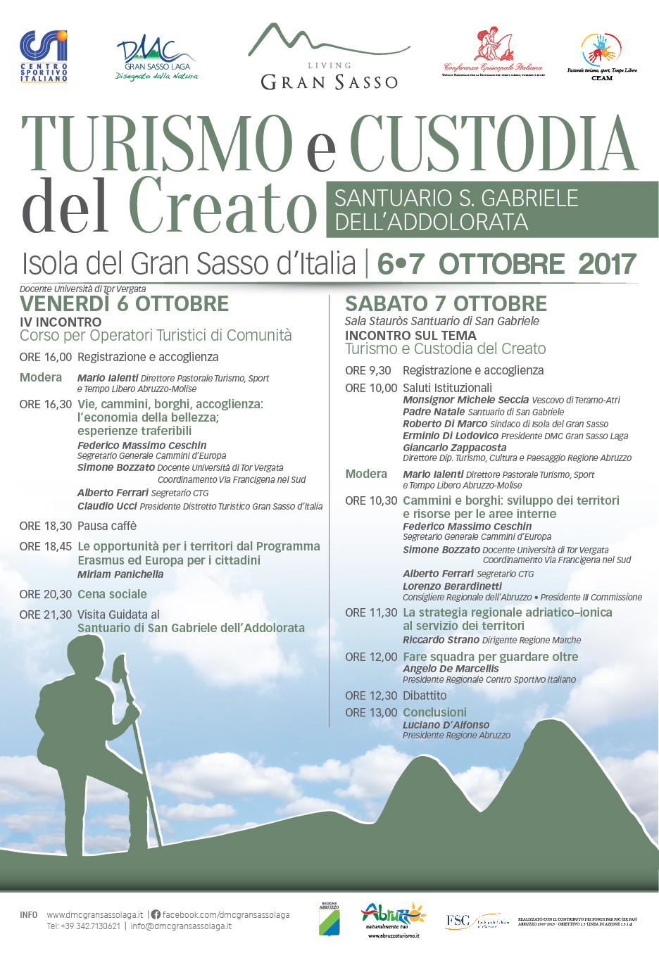 Locandina Incontro San Gabriele 6-7 Ott.