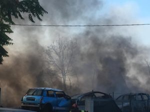 Sant'Egidio, incendio Lu Biond : scatta ordinanza del sindaco