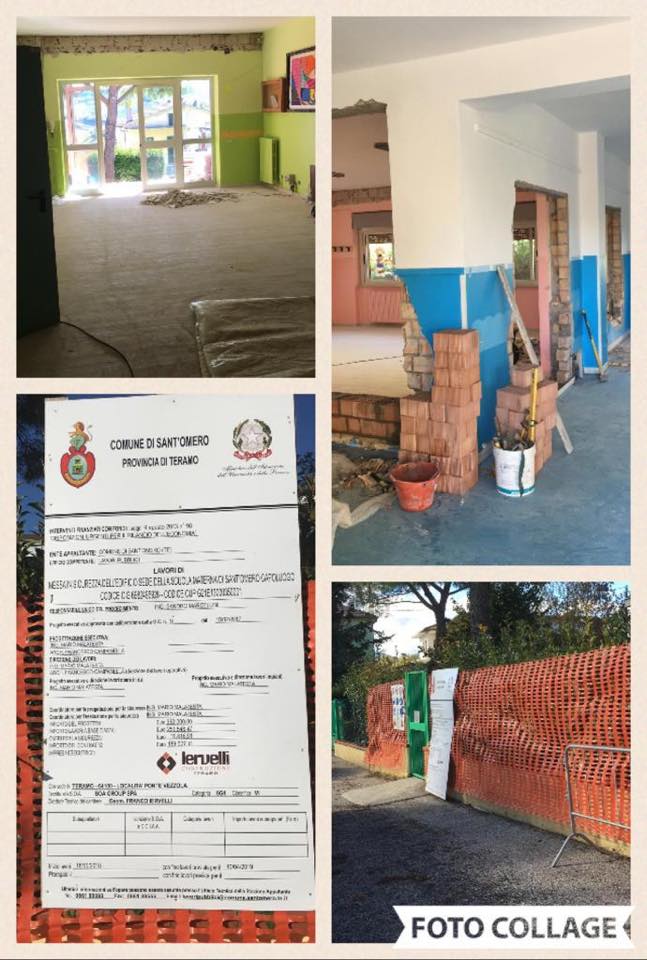 Sant'Omero, al via i lavori di adeguamento sismico scuola dell'Infanzia