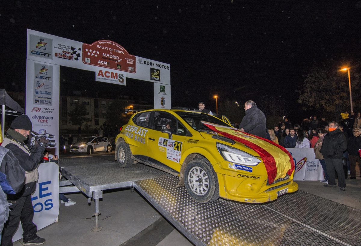 Ottima performance del pilota teramano "Dedo" De Dominicis al Rally di Madrid