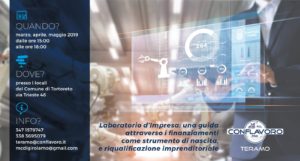 Tortoreto, al via il corso di Laboratorio d’Impresa: organizzato dal Comune e da Confalvoro Teramo