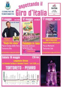 Tortoreto, Aspettando il Giro d’Italia: ecco gli eventi