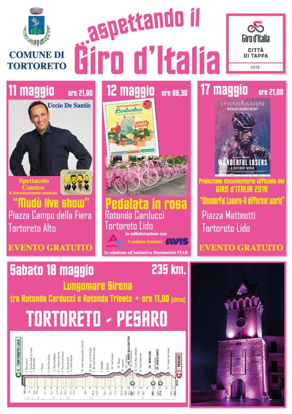Tortoreto, Aspettando il Giro d’Italia: ecco gli eventi