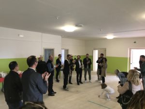 Sant'Omero, taglio del nastro della scuola dell'infanzia