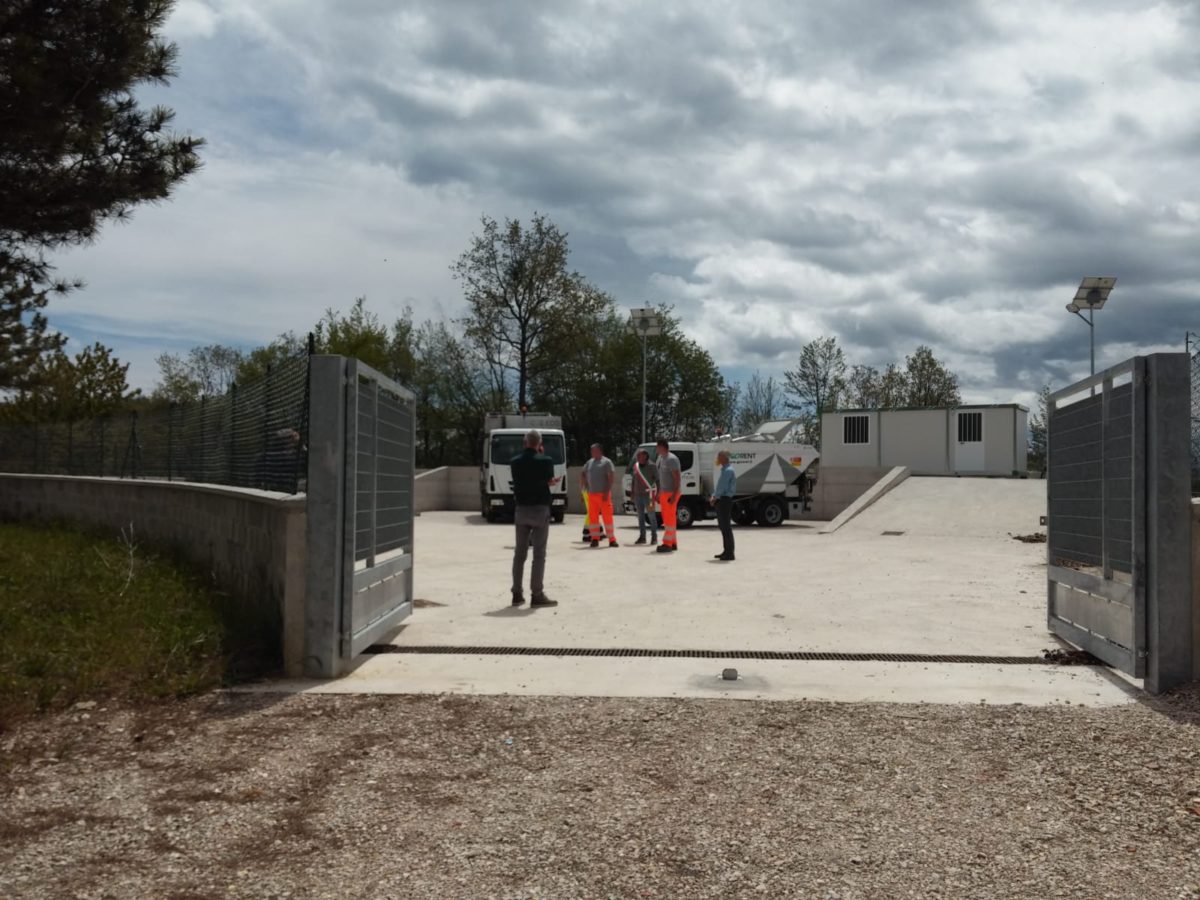 Inaugurata la nuova stazione ecologica a Rocca Santa Maria e Valle Castellana
