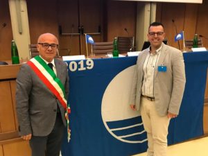 Tortoreto, cerimonia di consegna della 23esima bandiera blu