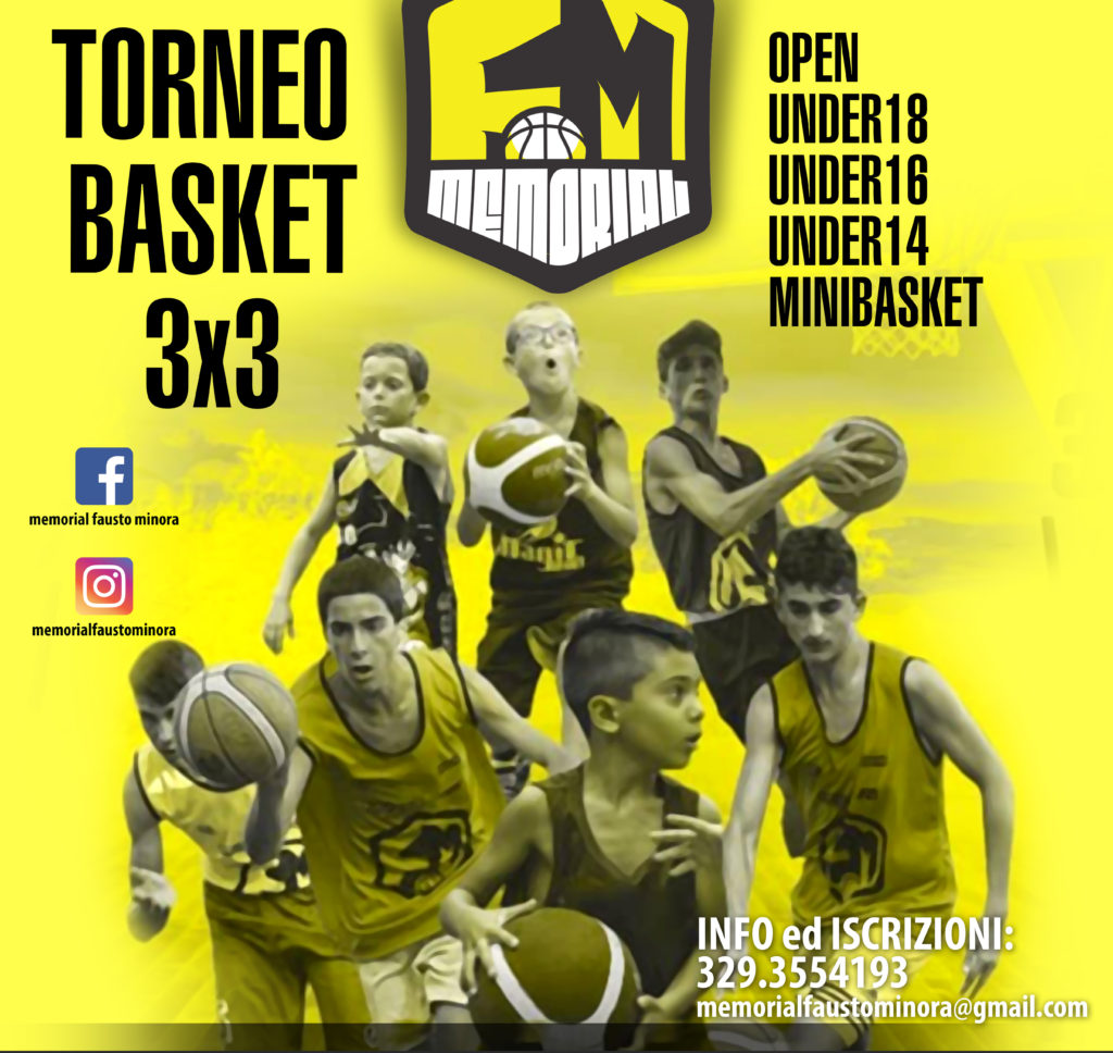 Nereto, torna il Memorial Fausto Minora: torneo di pallacanestro