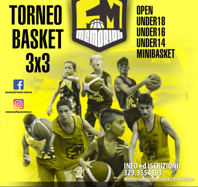 Nereto, torna il Memorial Fausto Minora: torneo di pallacanestro