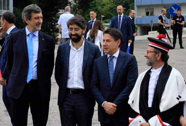 Teramo, Marsilio incontra Conte al Forum Internazionale Gran Sasso