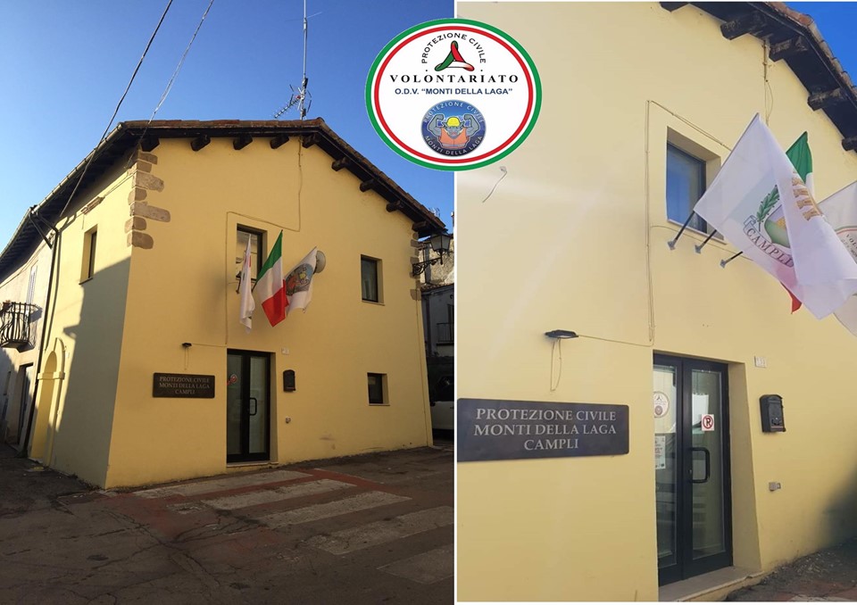 Campli, inaugurazione sede adibita a Coc per soccorso e assistenza