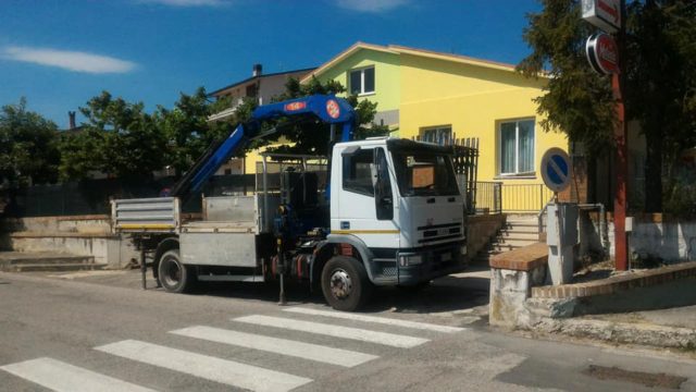 Ancarano, al via i lavori di rifacimento marciapiedi e efficientamento energetico del plesso scolastico Madonna della Carità
