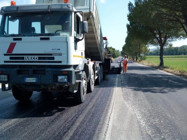 Provinciale 8: il completamento dei lavori in autunno. Interventi previsti anche su altre strade