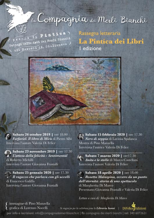 La pintìca dei libri, al via la prima rassegna letteraria a Giulianova