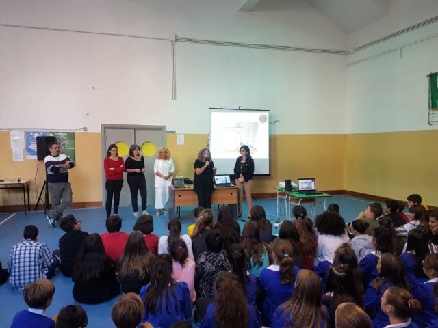 Giornata Internazionale del Bastone Bianco. Il Lions Club Giulianova Castrum incontra i bambini della scuola De Amicis