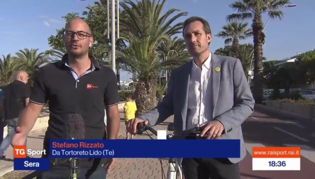 Tortoreto lido sotto i riflettori del TG Sport di Rai Due