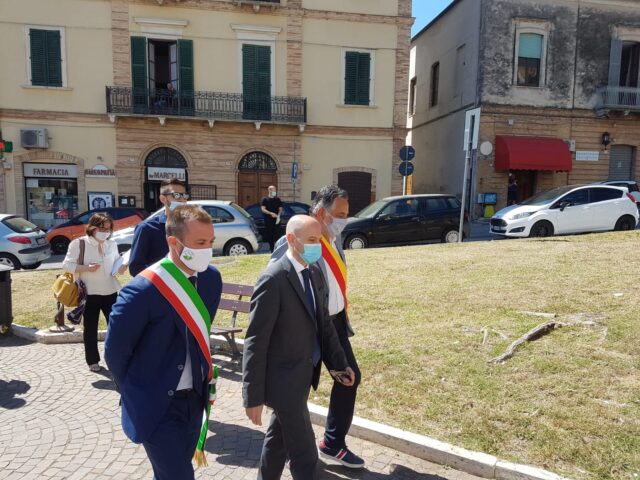 Giulianova, visita istituzionale al Comune del nuovo Prefetto De Prisco