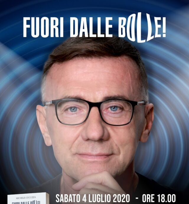Michele Cucuzza a Giulianova con il suo nuovo libro “Fuori dalle bolle!”