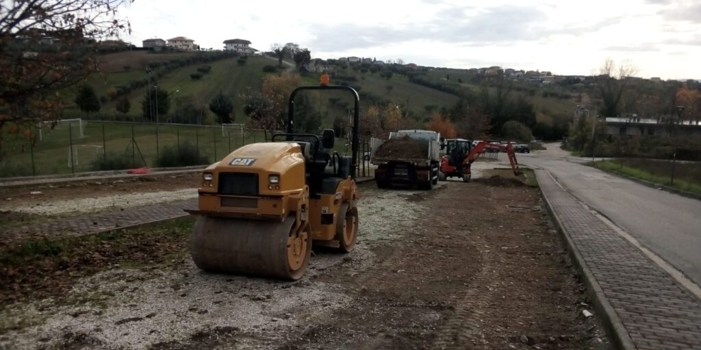 Ancarano, al via i lavori di riqualificazione in via Fonte Monsignore