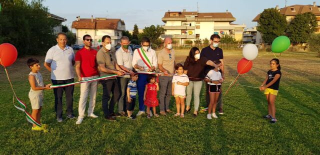 Sant’Omero, inaugurato il parco dello sport di Garrufo