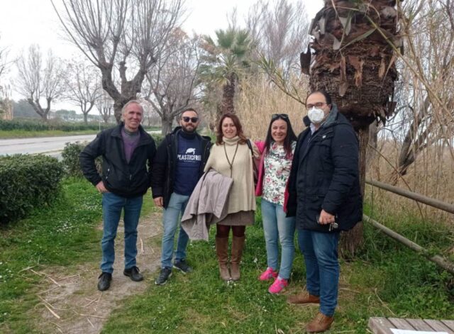 Studenti Erasmus+ in visita al Biotopo di Martinsicuro