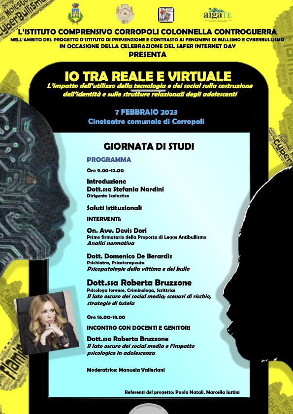 I.C. Corropoli, incontro di studi con Roberta Bruzzone