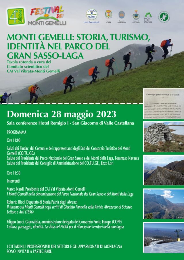 Festival Monti Gemelli: tavola rotonda a San Giacomo e lezione di legalità