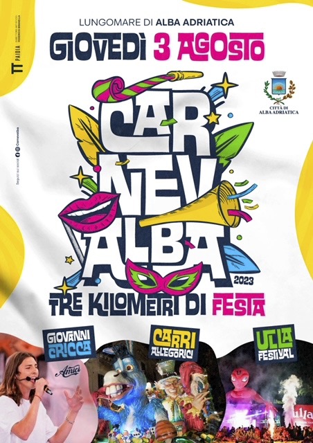 Alba Adriatica, torna il Carnevalba: tre chilometri di festa