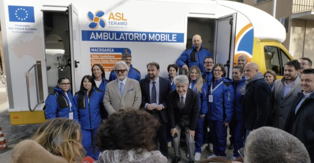 Medicina di prossimità, tre ambulatori mobili nelle zone interne