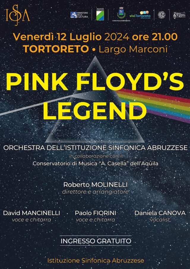 Tortoreto, torna l'orchestra sinfonica abruzzese con Pink Floyd's Legend
