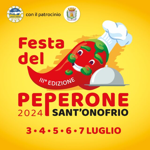 Torna la festa del Peperone a Sant'Onofrio