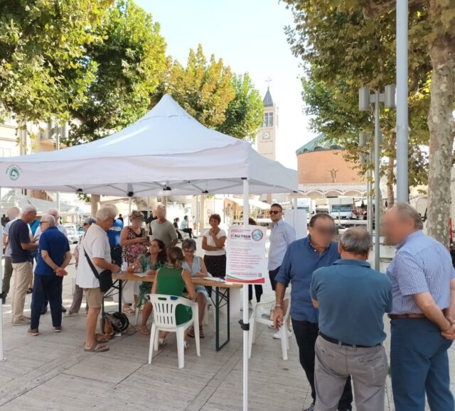 Raccolta firme referendum abrogativo autonomia differenziata: successo a S.Egidio